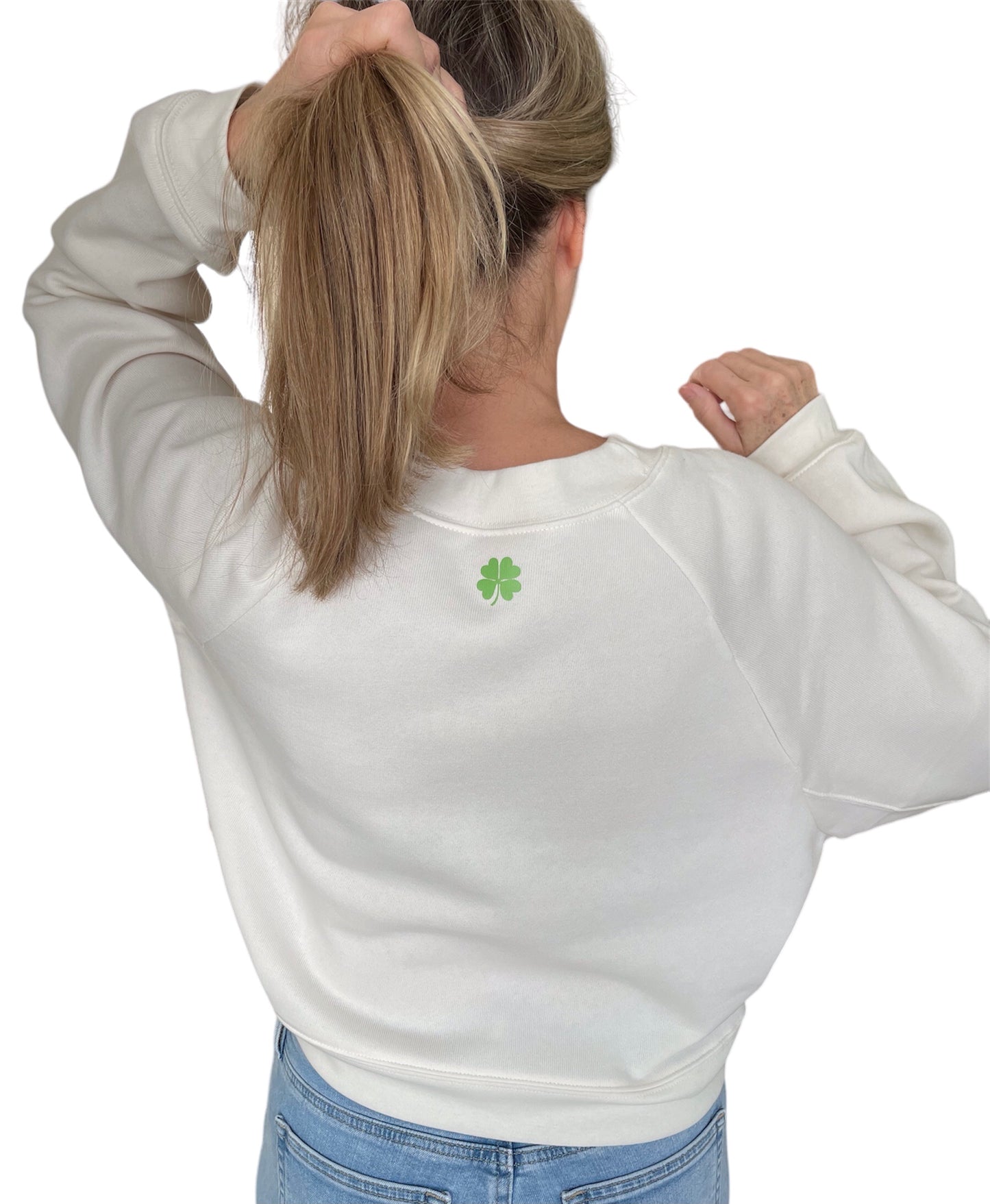 Women's "Lucky" Fleece Crop