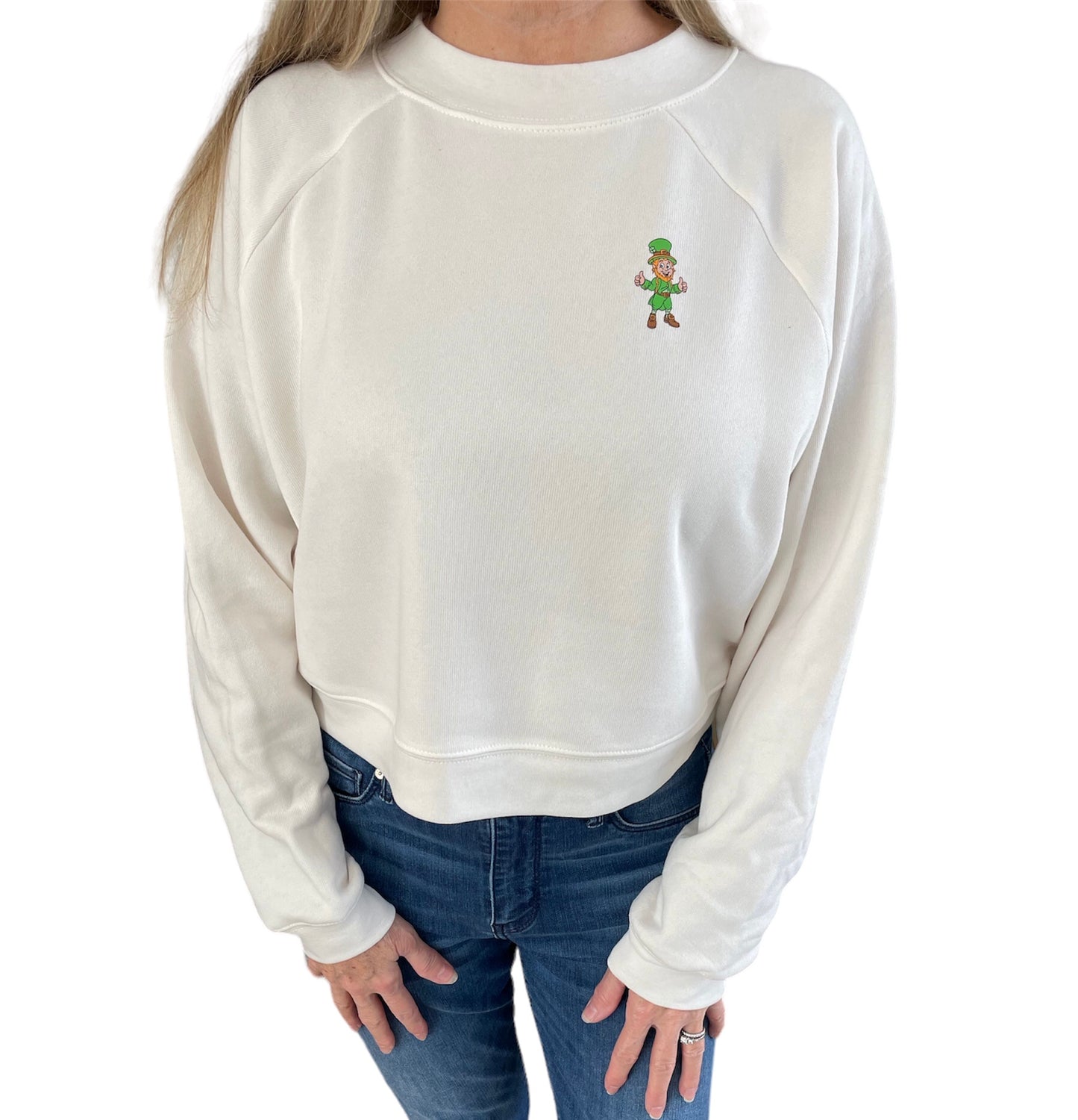 Women's "Liam" Fleece Crop