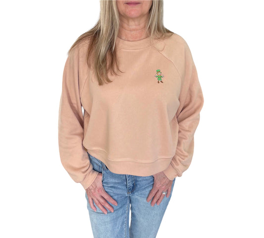 Women's "Liam" Fleece Crop