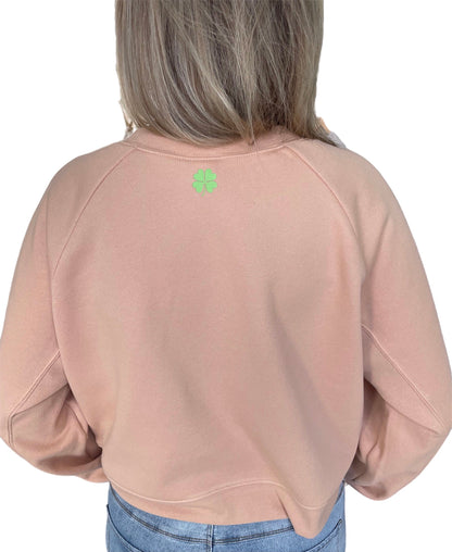 Women's "Lucky" Fleece Crop